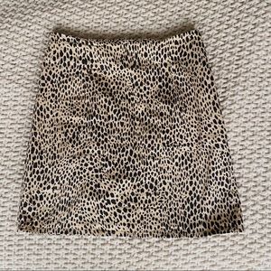 Brandy Melville Cheetah Print Skirt